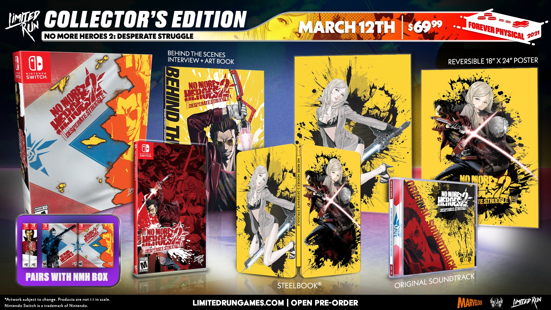 No More Heroes 1 · 2 (English) for Nintendo Switch