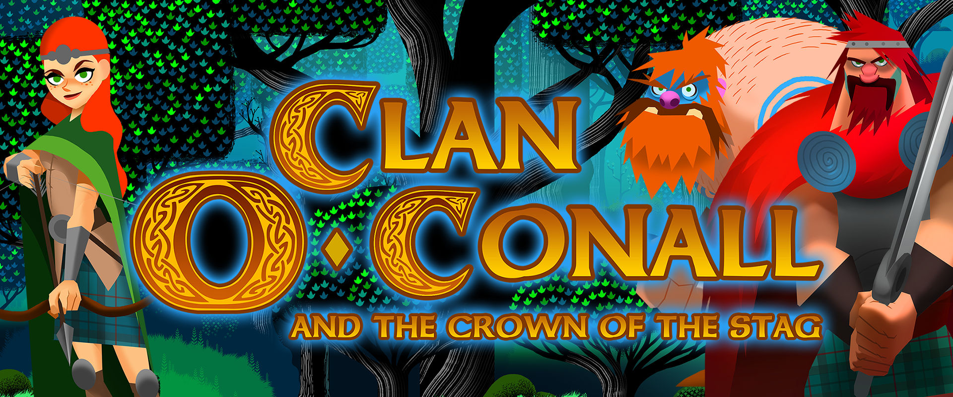 Artwork de Clan O’Conall and the Crown of the Stag