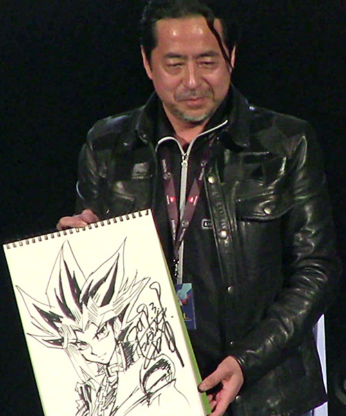 Kazuki Takahashi, lors de l'événement Monaco Anime Game International Conferences (MAGIC) en 2019