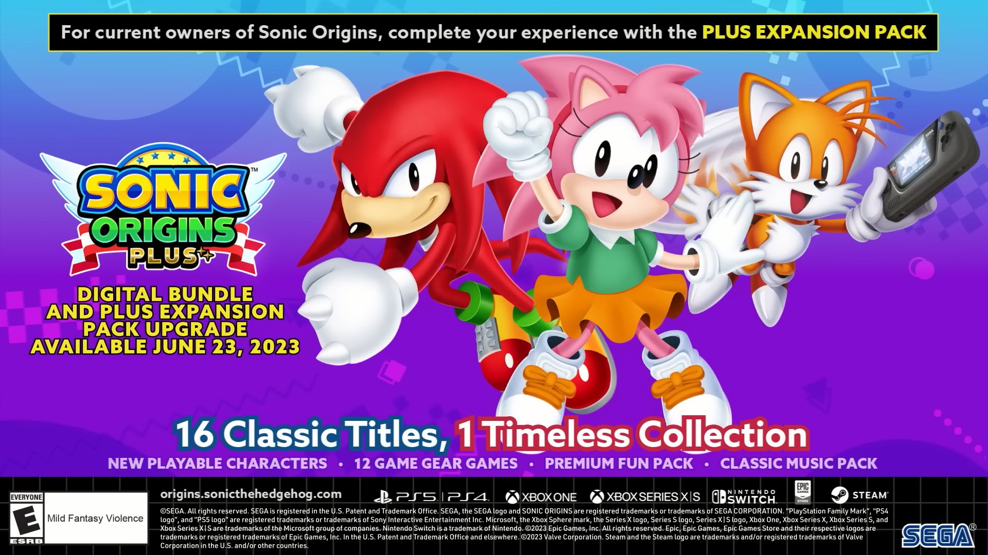 Sonic Origins (Switch) tem a contribuição de estúdio de Sonic