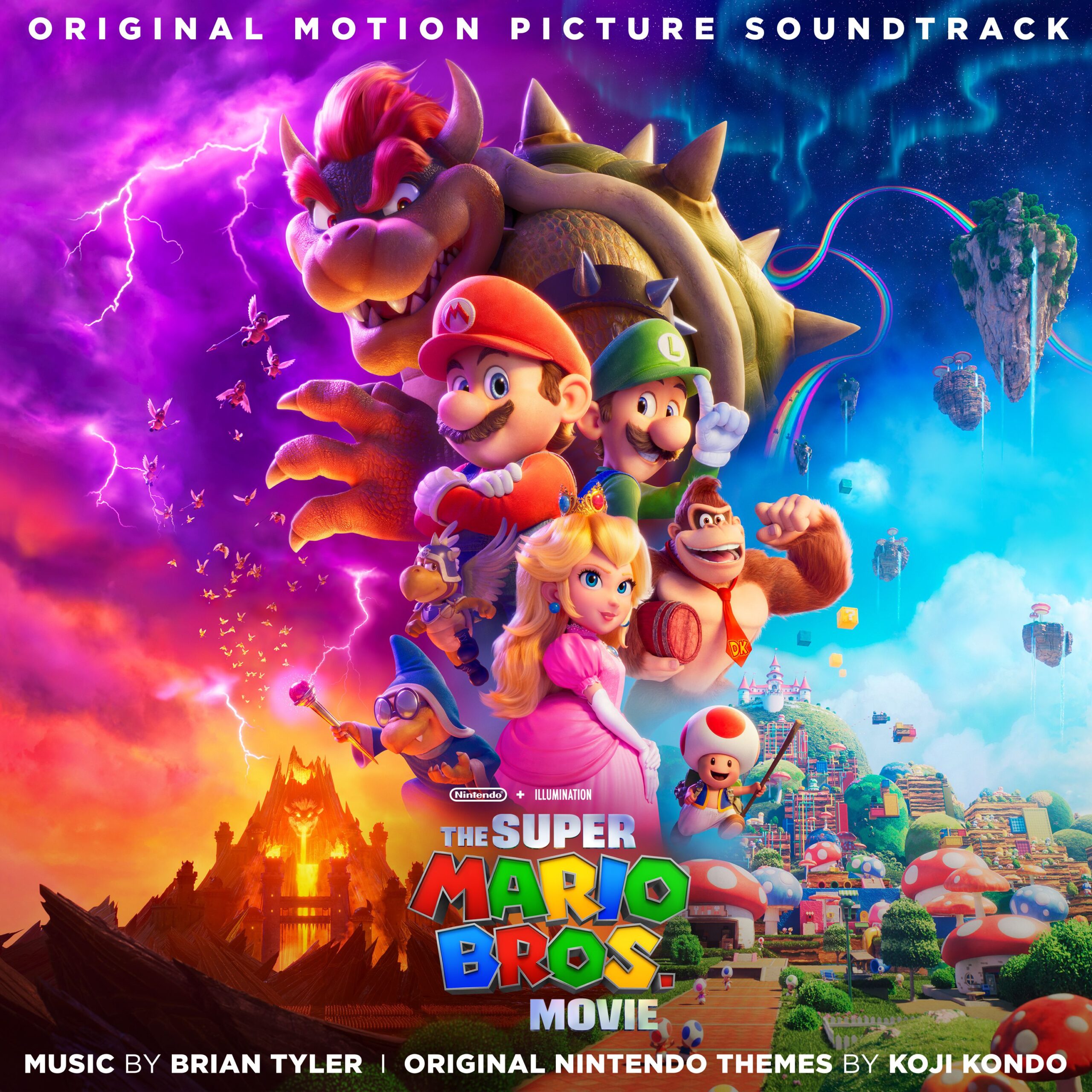 Coloriage Super Mario Bros Le Film Nintendo-Difference