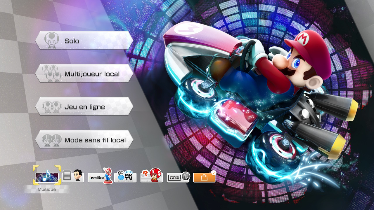 Mario Kart 8 Deluxe sur Nintendo Switch 