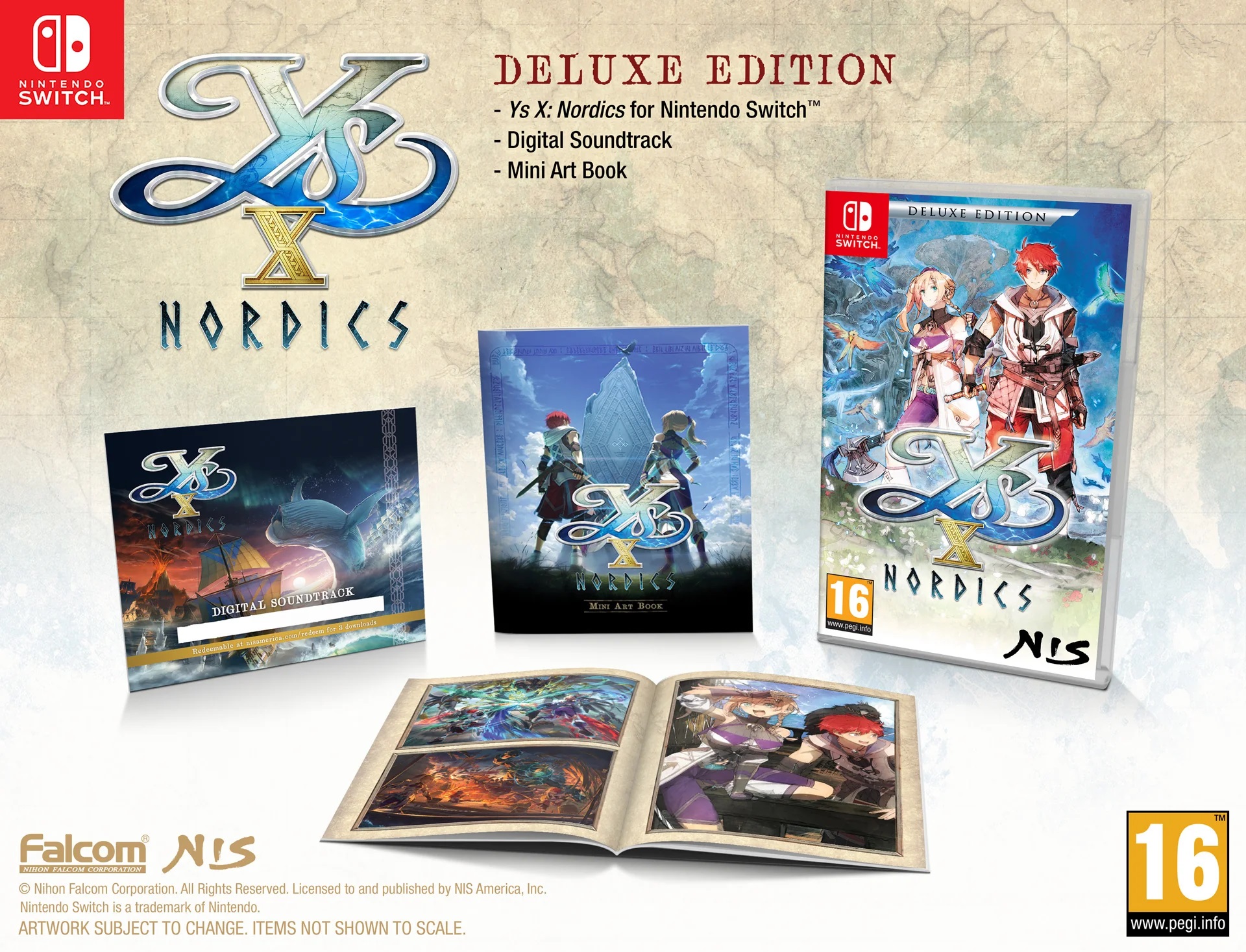 Ys X : Nordics