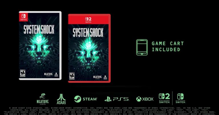 Le remake de System Shock annoncĂ© en version physique sur Switch et Switch 2