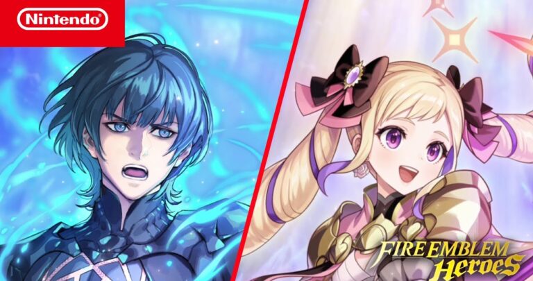 Arrivée de Byleth et Elise dans Fire Emblem Heroes