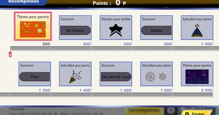 Festivités du Nouvel An dans Kirby Air Riders