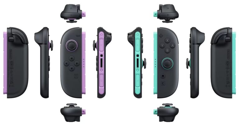 Nouveaux coloris pour les manettes Joy-Con 2