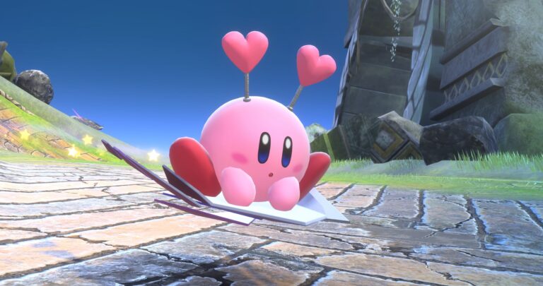 Événement de la Saint-Valentin dans Kirby Air Riders