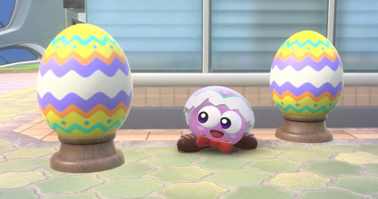 Événement de Pâques et mise à jour pour Kirby Air Riders