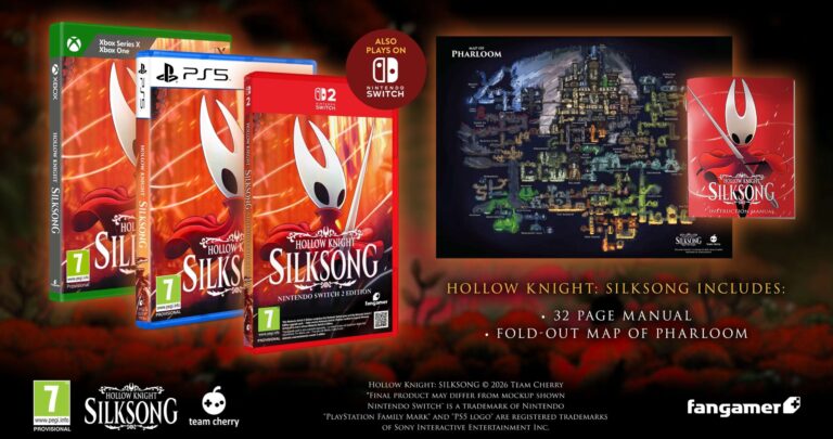 Les Ă©ditions physiques de Hollow Knight et Hollow Knight: Silksong sortiront le 27 novembre