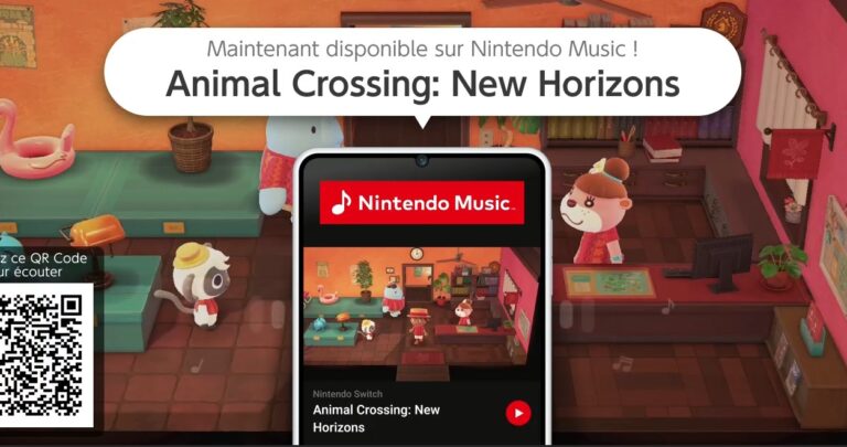 Ajouts musicaux sur l'application Nintendo Music