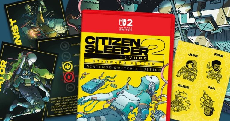 Édition physique de Citizen Sleeper 2 : Starward Vector sur Nintendo Switch 2