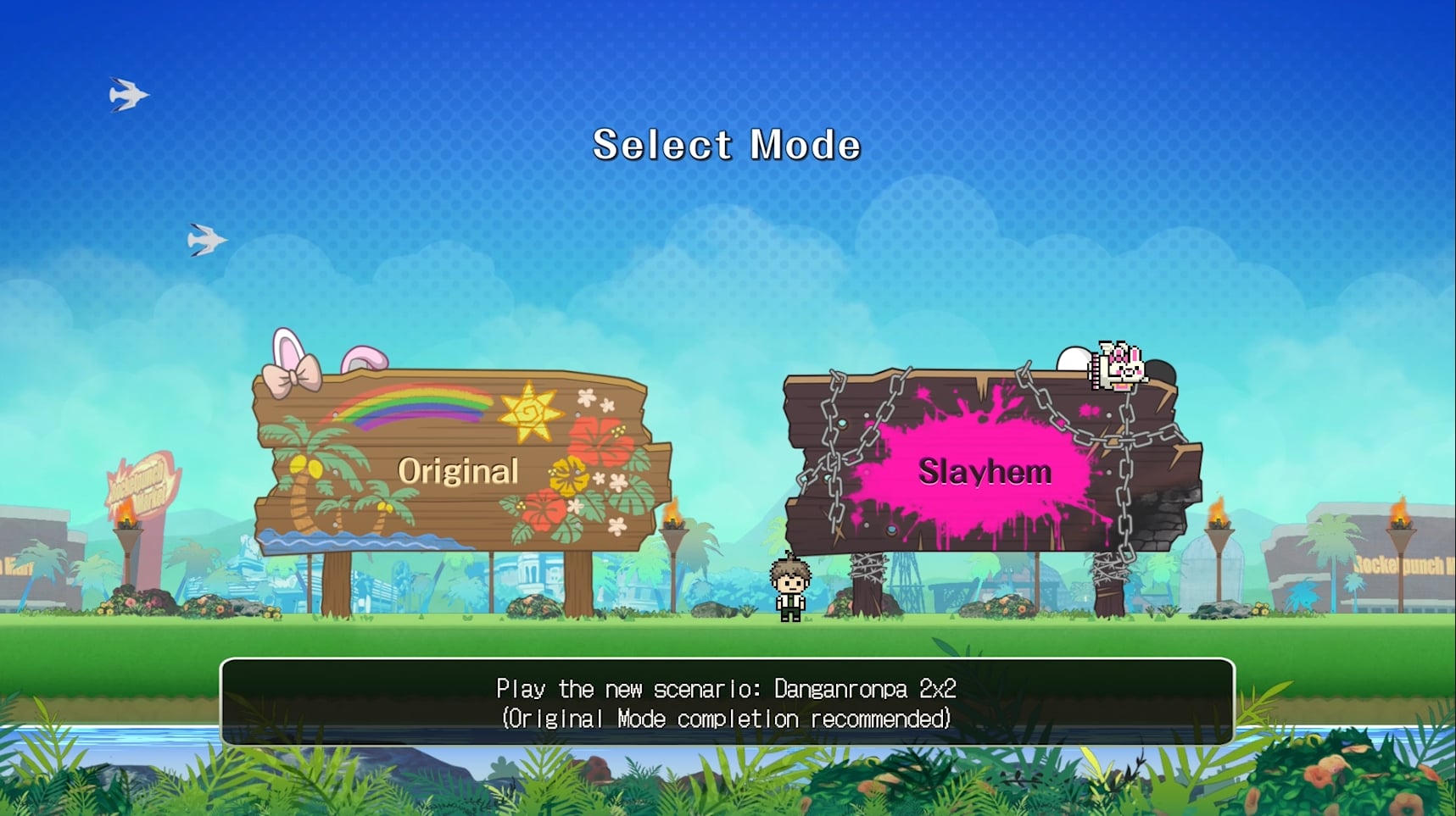 Super Danganronpa 2×2 - Gameplay mode baru dengan peta 3D dari atas