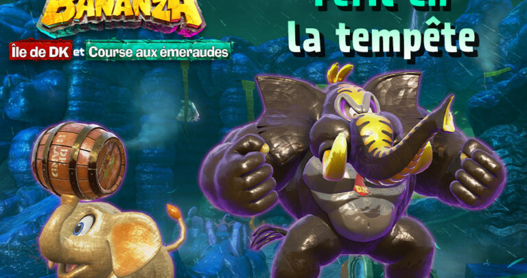 Événement mensuel et collaboration Mario dans Donkey Kong Bananza