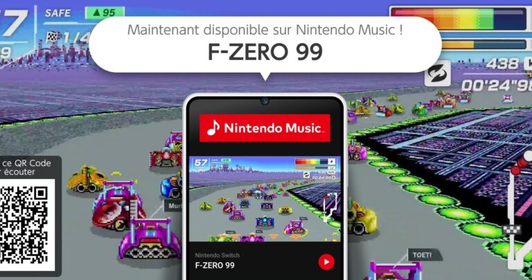 Ajouts musicaux de F-ZERO 99 et de Mario Kart World sur Nintendo Music