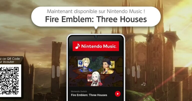Nintendo Music ajoute Fire Emblem: Three Houses et Mario Kart World Ă son catalogue