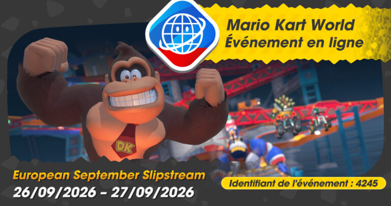 Mario Kart World accueillera l’European September Slipstream les 26 et 27 septembre
