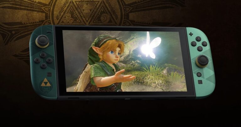 Une Nintendo Switch 2 collector cĂ©lèbre les 40 ans de The Legend of Zelda