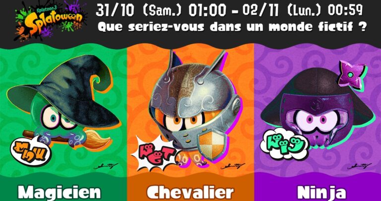 Splatoon 3 annonce le retour de Splatoween du 31 octobre au 2 novembre