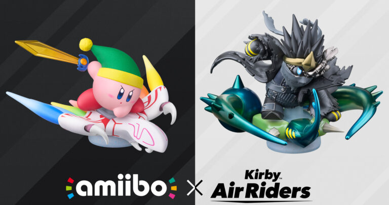Les nouveaux amiibo de Kirby Air Riders sortiront le 12 novembre