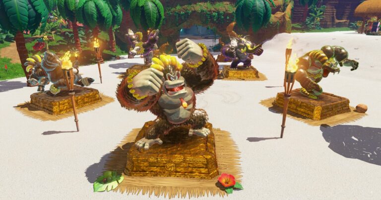 Donkey Kong Bananza relance ses événements du DLC Île de DK et Course aux émeraudes