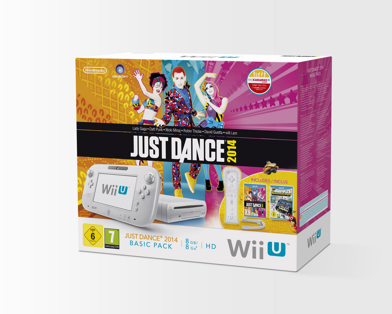 pack wii u just dance 2014